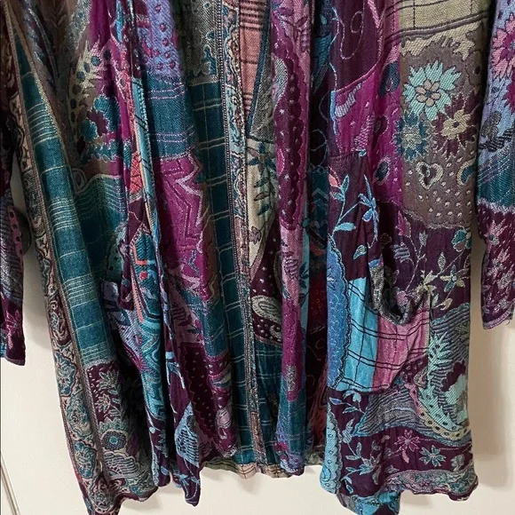 Baba Mulicolour/Pattern Duster Size O/S - Picture 3 of 10